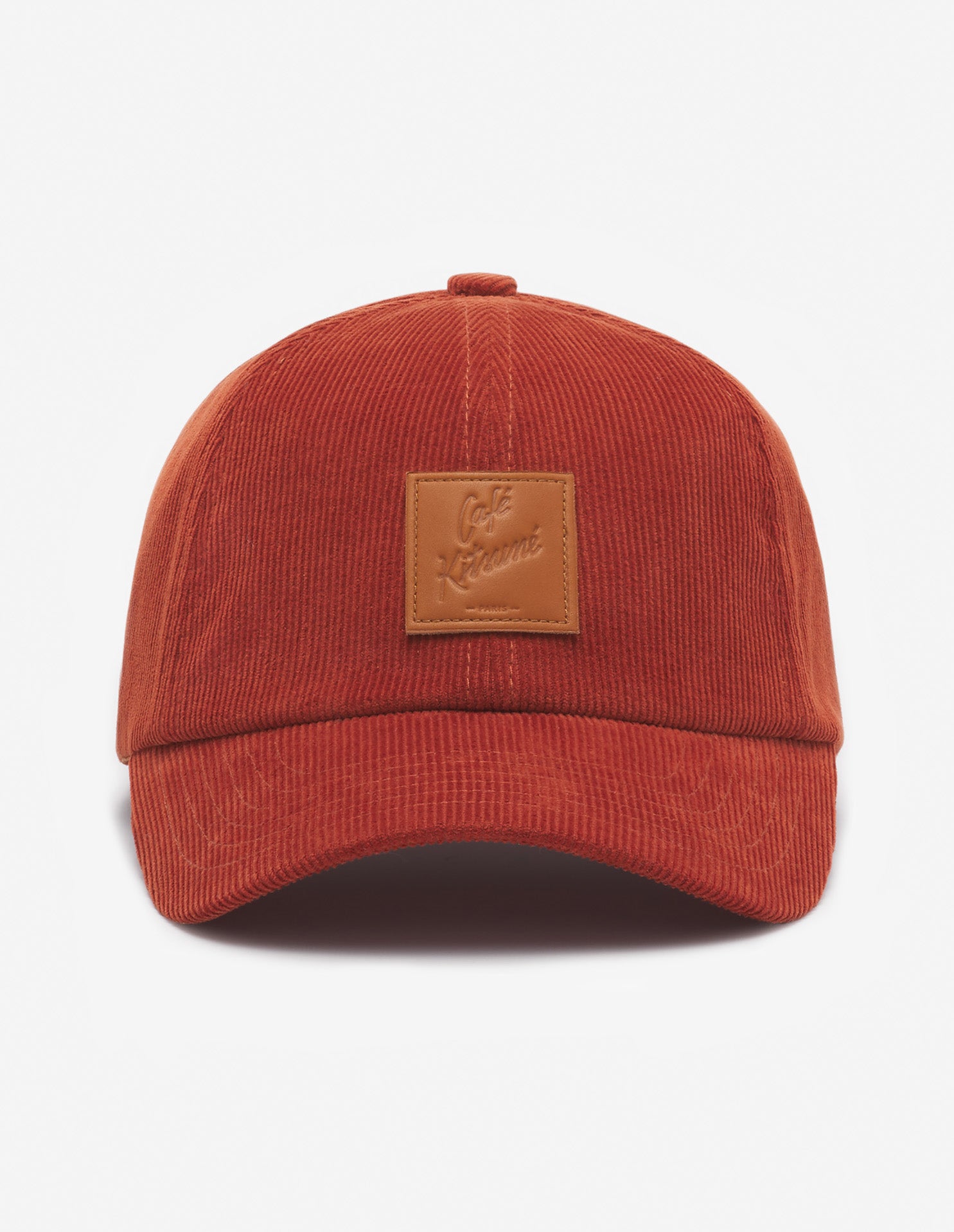 Café Kitsuné Corduroy 6P Cap - Adzuki