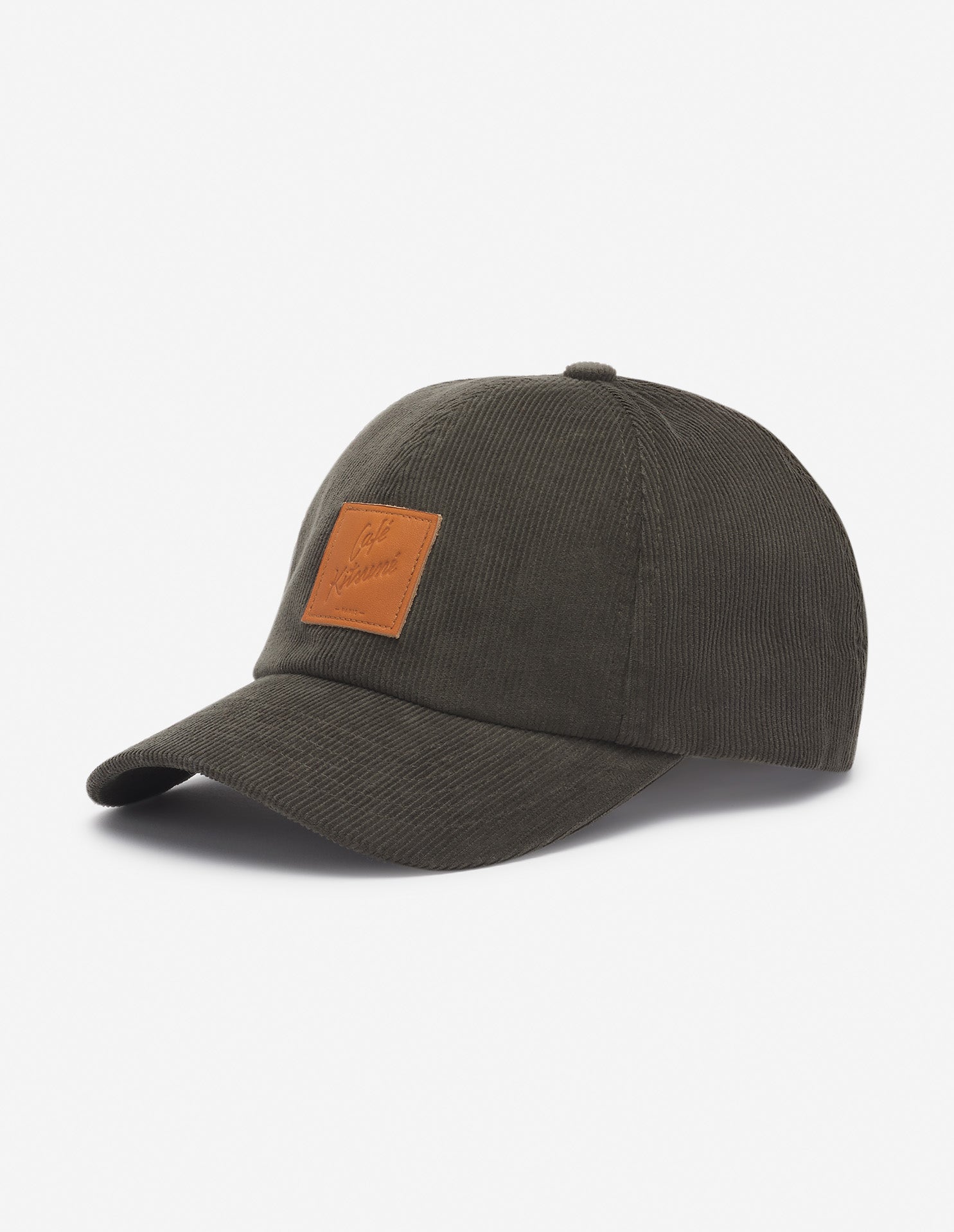 Café Kitsuné embossed logo cap - Sencha Green