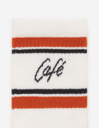 Kitsuné Coffee Socks - Tapioca & Maple Syrup