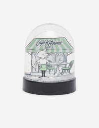 Festive Barista Fox Snowball - Transparent