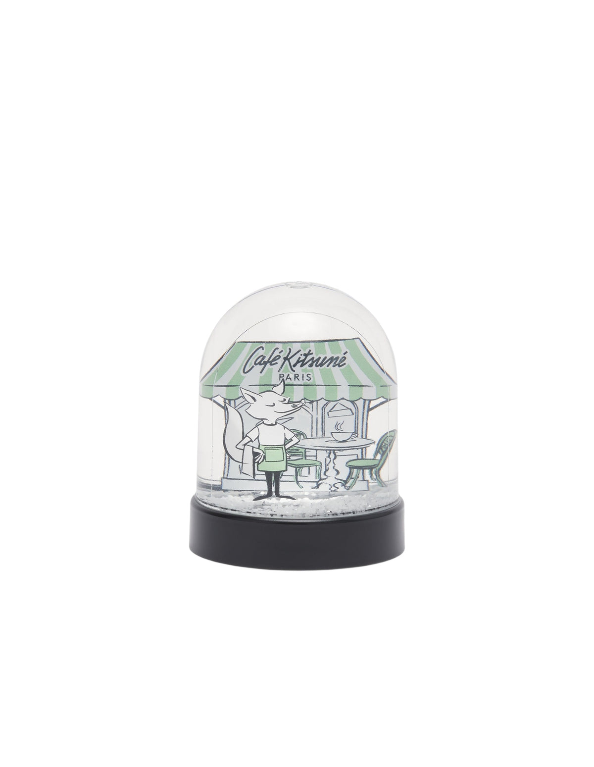 Boule de neige Barista Fox - Transparent