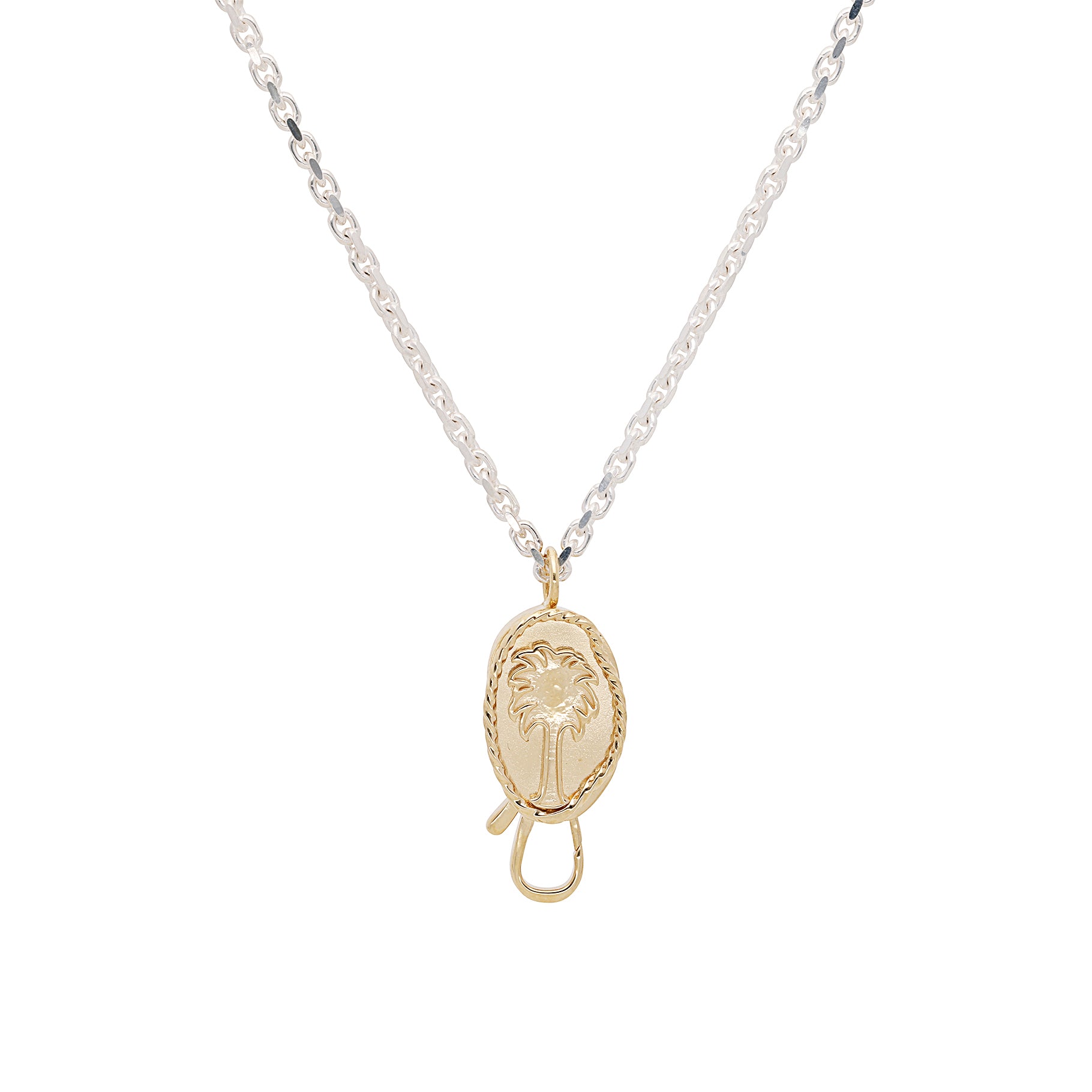 Collier en or jaune et argent - Or jaune & Argent