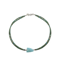 Collier en argent - Turquoise