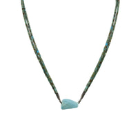 Collier en argent - Turquoise