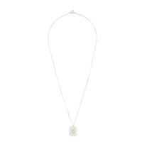 Collier en or jaune - Pierre de lune & Opale Australienne