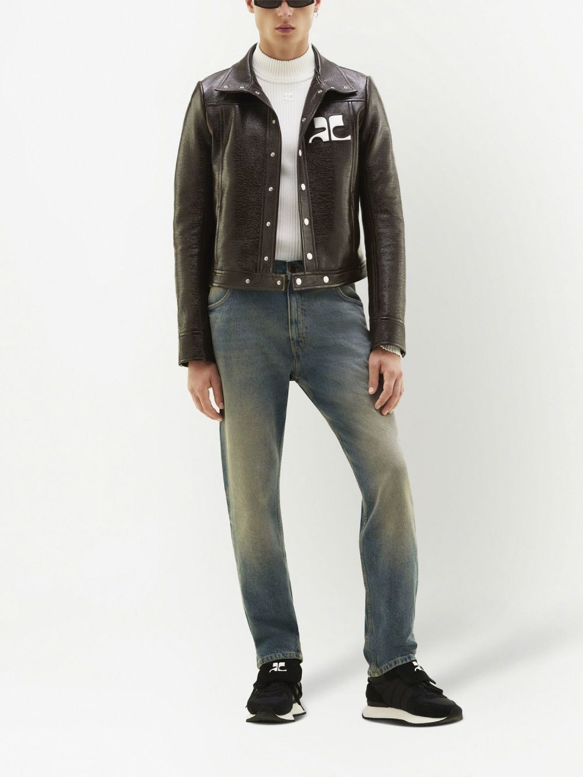 PRIX MARQUE : 350 / BLOUSON ICONIQUE VINYLE-L