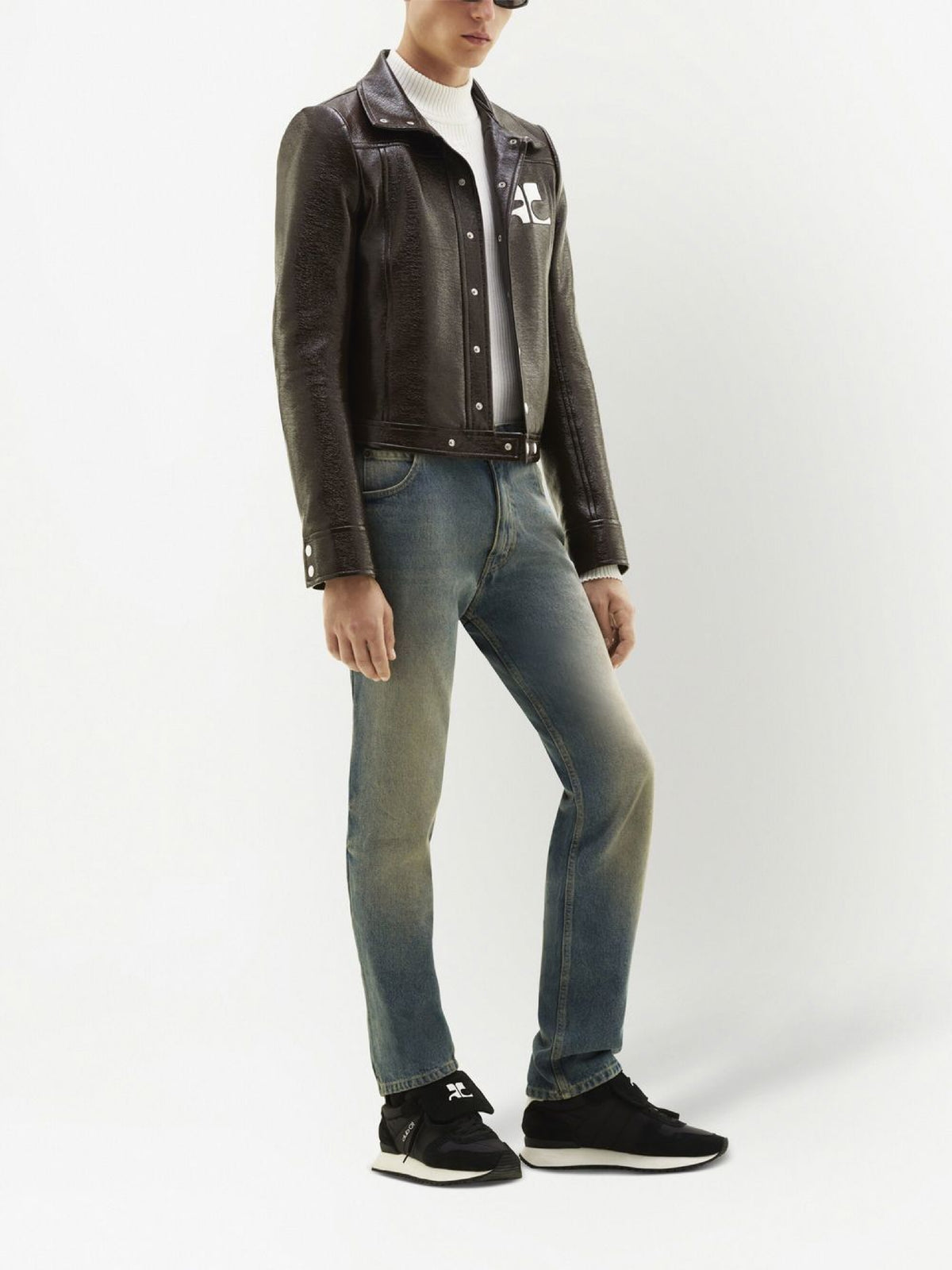 PRIX MARQUE : 350 / BLOUSON ICONIQUE VINYLE-L