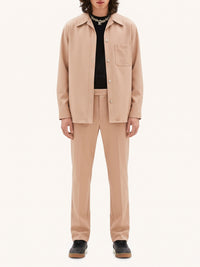 Chemise rétro Strap en sergé - Sand