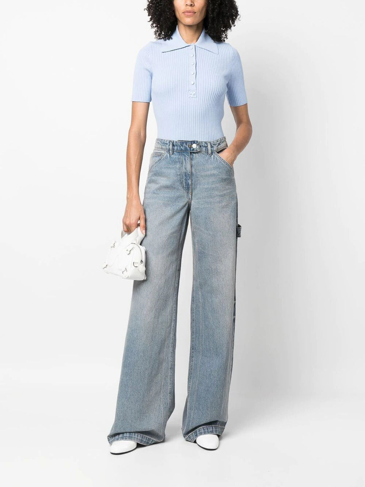 PRIX MARQUE : 120 / BAGGY DENIM DIRTY BLUE