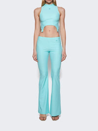 Débardeur Suspenders en jersey - Turquese