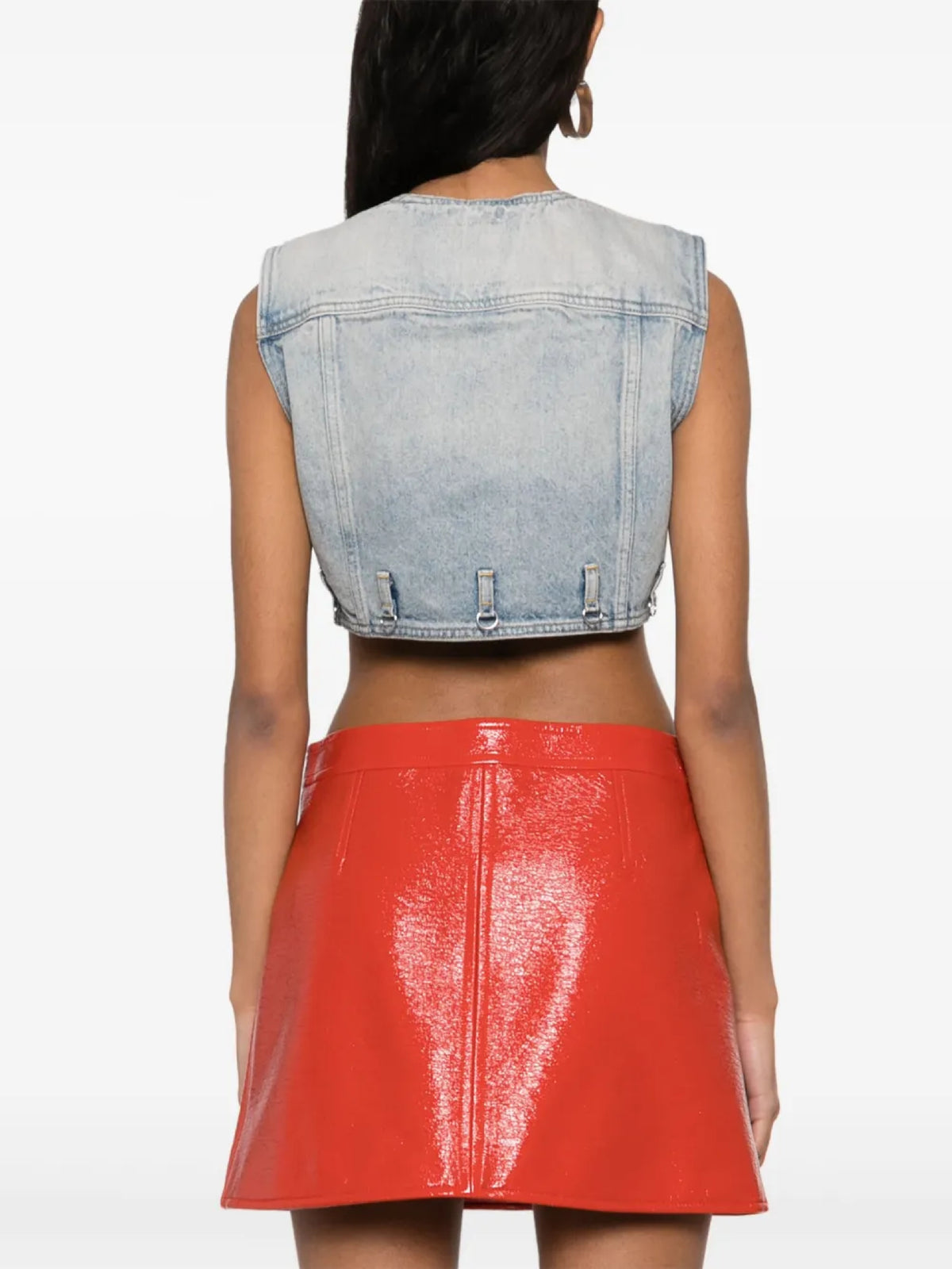 PRIX MARQUE : 120 / VESTE COURTE MULTIFLEX EN DENIM-34