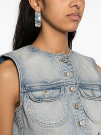 PRIX MARQUE : 120 / VESTE COURTE MULTIFLEX EN DENIM-34