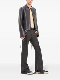 PRIX MARQUE : 650 / VESTE BIKER EN CUIR