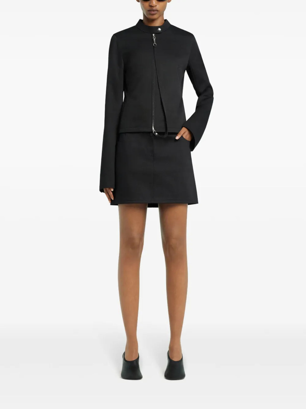 PRIX MARQUE : 250 / VESTE CITY EN COTON MELANGÉ