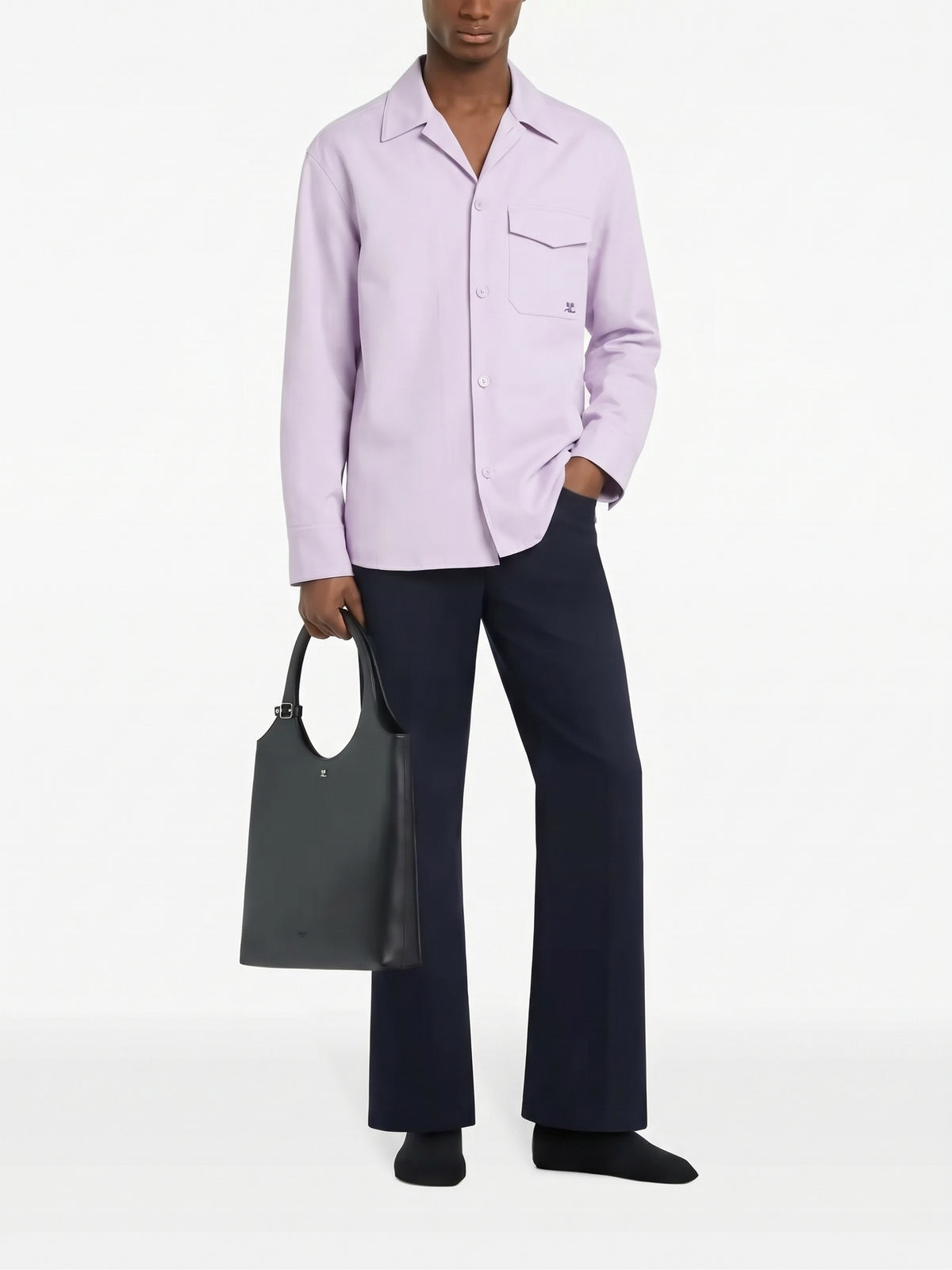 Surchemise à poche - Salt Pink
