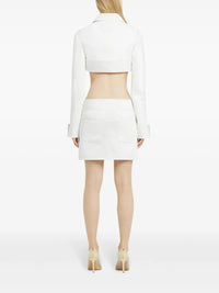 Mini jupe ceinturée - Heritage White