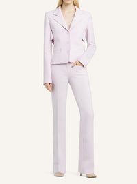 Pantalon bootcut Héritage en laine - Salt Pink