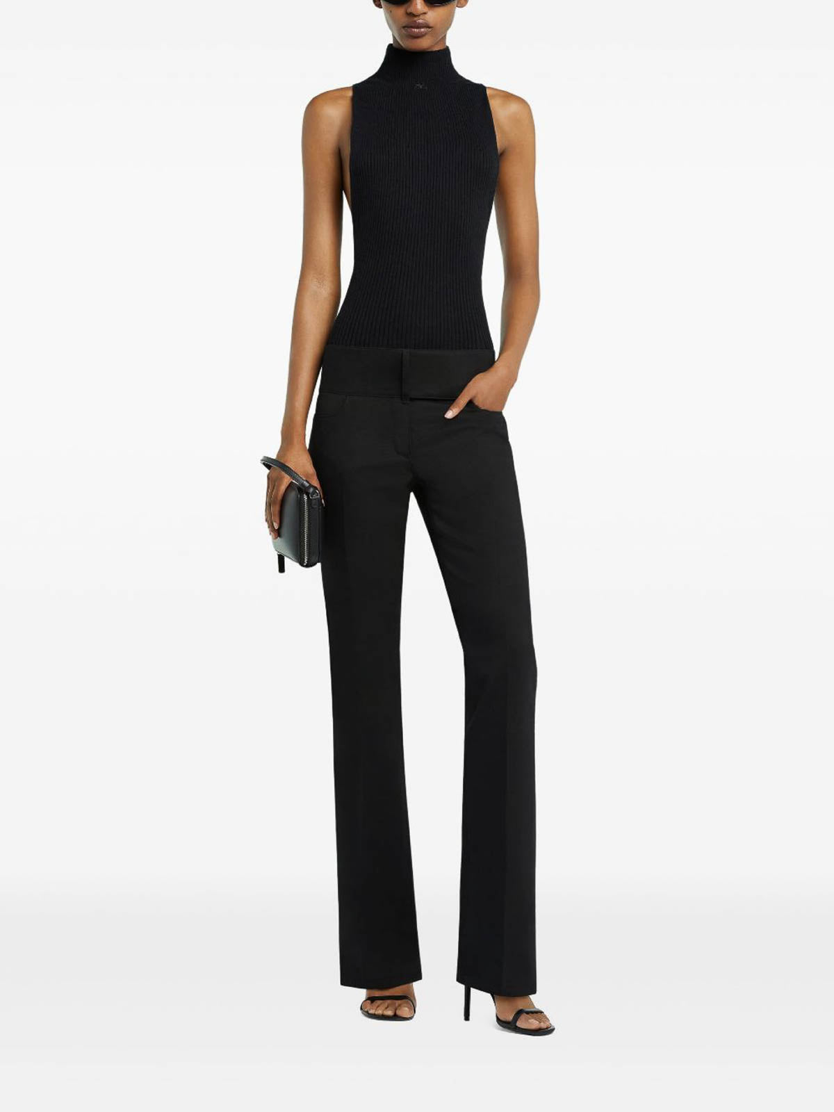 PRIX MARQUE : 150 / PANTALON BOOTCUT CEINTURÉ