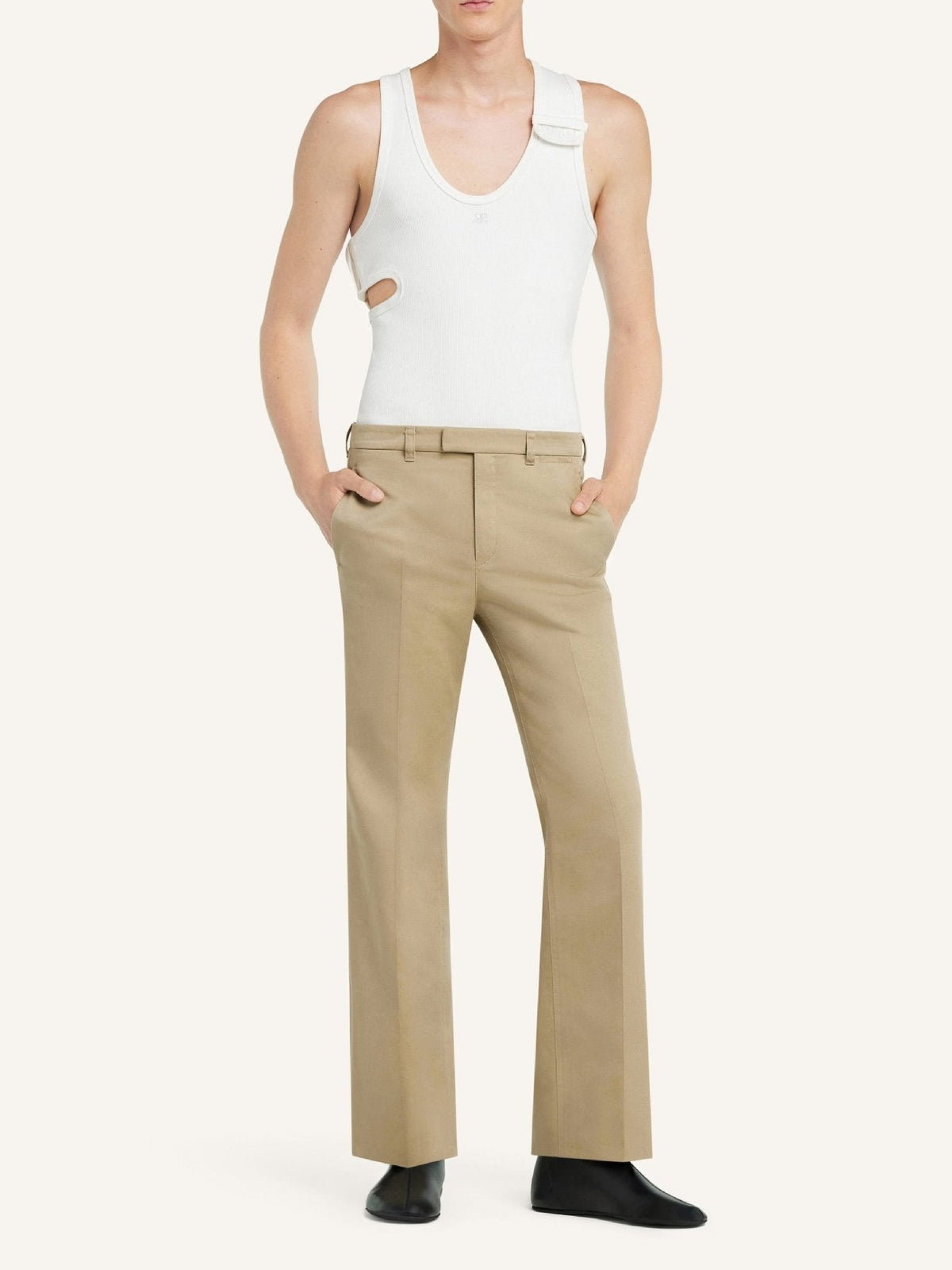 Pantalon tailleur - Beige