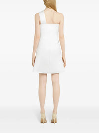 PRIX MARQUE : 250 / ROBE COURTE AJOURÉE EN SATIN