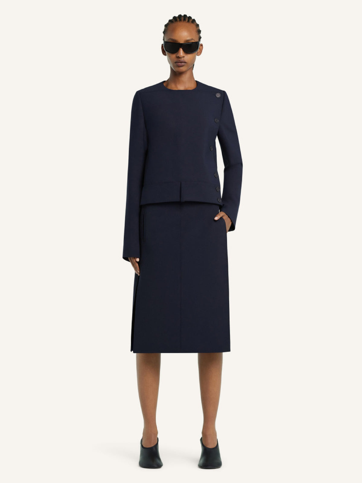 PRIX MARQUE : 450 / VESTE OBLIQUE HÉRITAGE