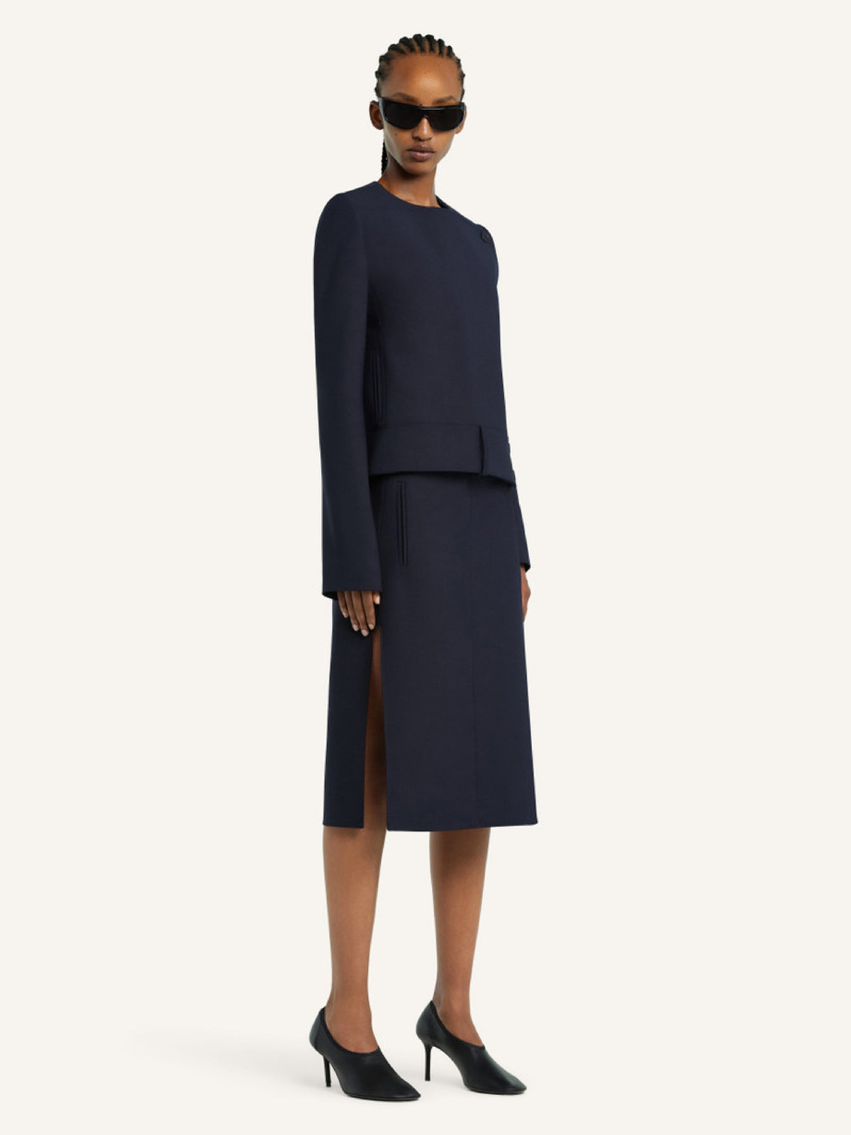 PRIX MARQUE : 450 / VESTE OBLIQUE HÉRITAGE