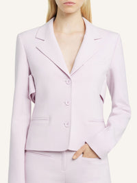 Veste tailleur en laine - Salt Pink