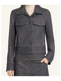 PRIX MARQUE : 190 / BLOUSON TRUCKER UTILITAIRE EN DENIM
