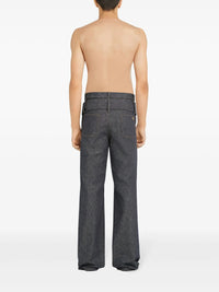 PRIX MARQUE : 170 / PANTALON CEINTURÉ BAGGY EN DENIM