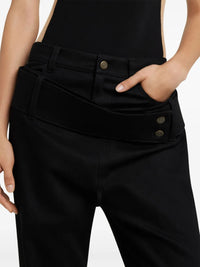 PRIX MARQUE : 170 / PANTALON EN DENIM CEINTURE DOUBLE