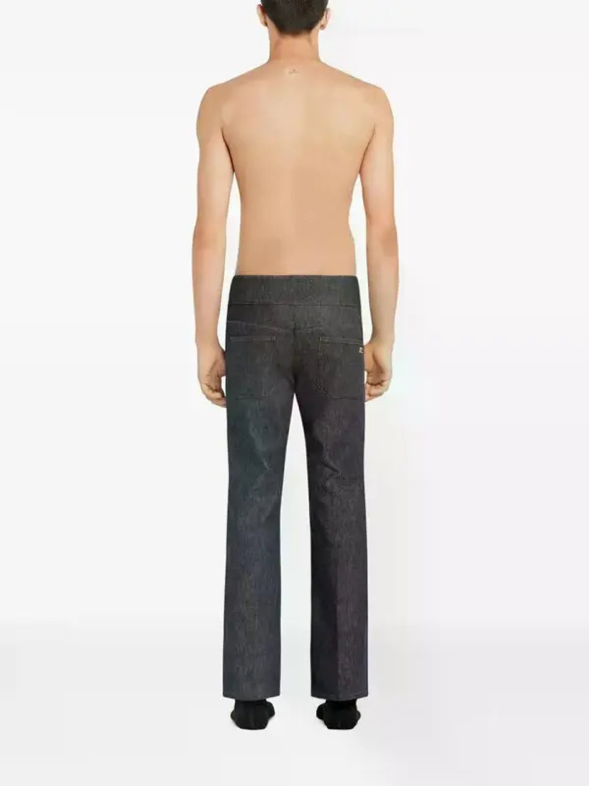 PRIX MARQUE : 80 / TOP CARRÉ MAGIQUE EN DENIM