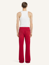 PRIX MARQUE : 120 / PANTALON EN MOLLETON BRODÉ