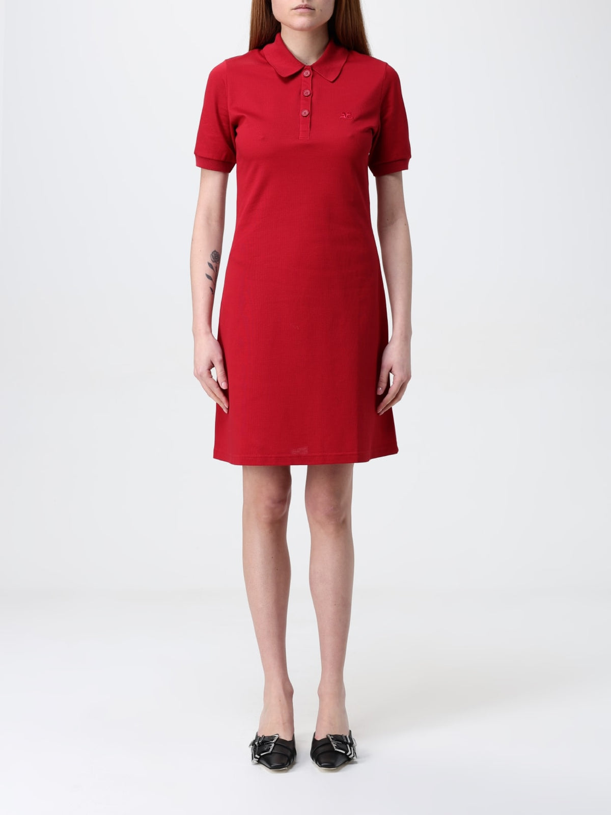 PRIX MARQUE : 160 / MINI ROBE POLO PIQUÉ