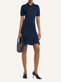 Robe mini polo piqué - Navy
