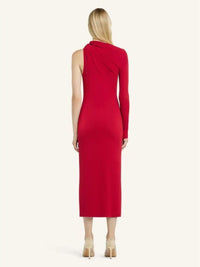 PRIX MARQUE : 250 / ROBE LONGUE ASYMÉTRIQUE