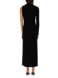 PRIX MARQUE : 250 / ROBE LONGUE ASYMÉTRIQUE