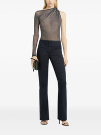 PRIX MARQUE : 130 / TOP ASYMÉTRIQUE RAYÉ EN MESH