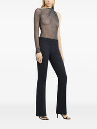 PRIX MARQUE : 130 / TOP ASYMÉTRIQUE RAYÉ EN MESH
