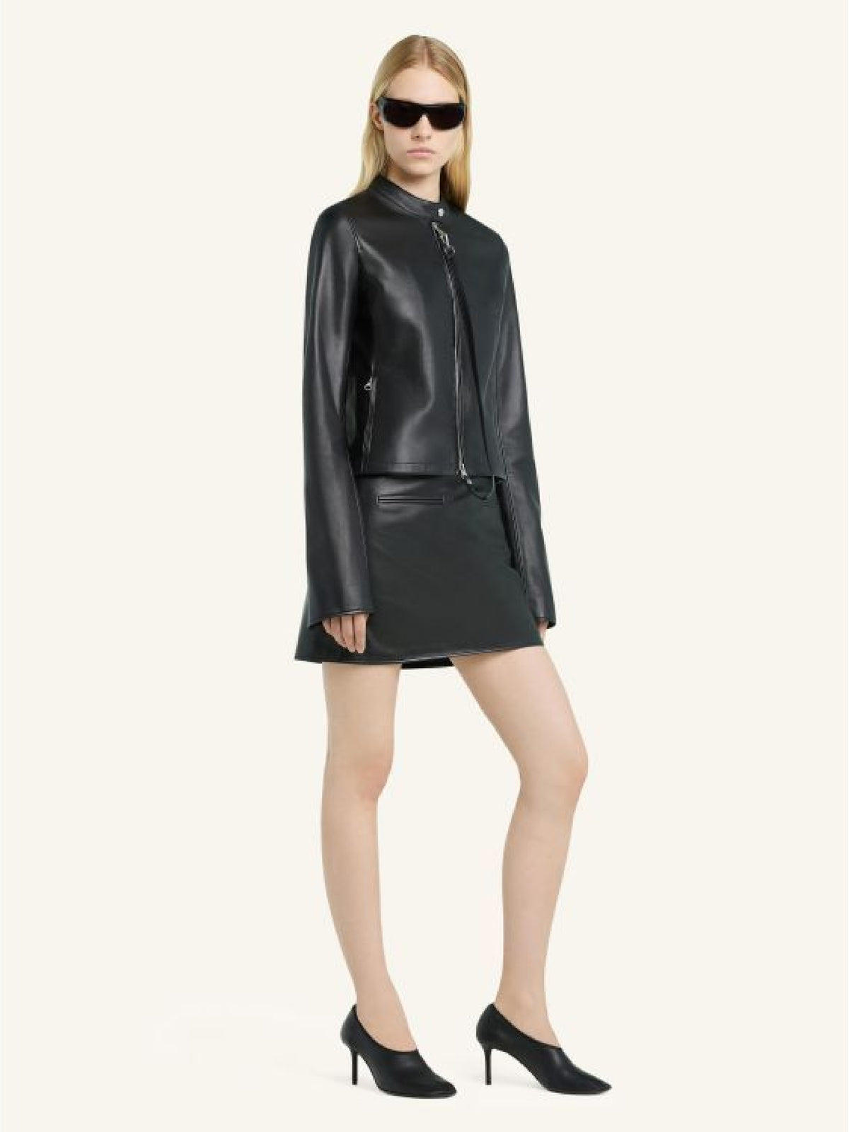 PRIX MARQUE : 650 / VESTE CITY EN CUIR