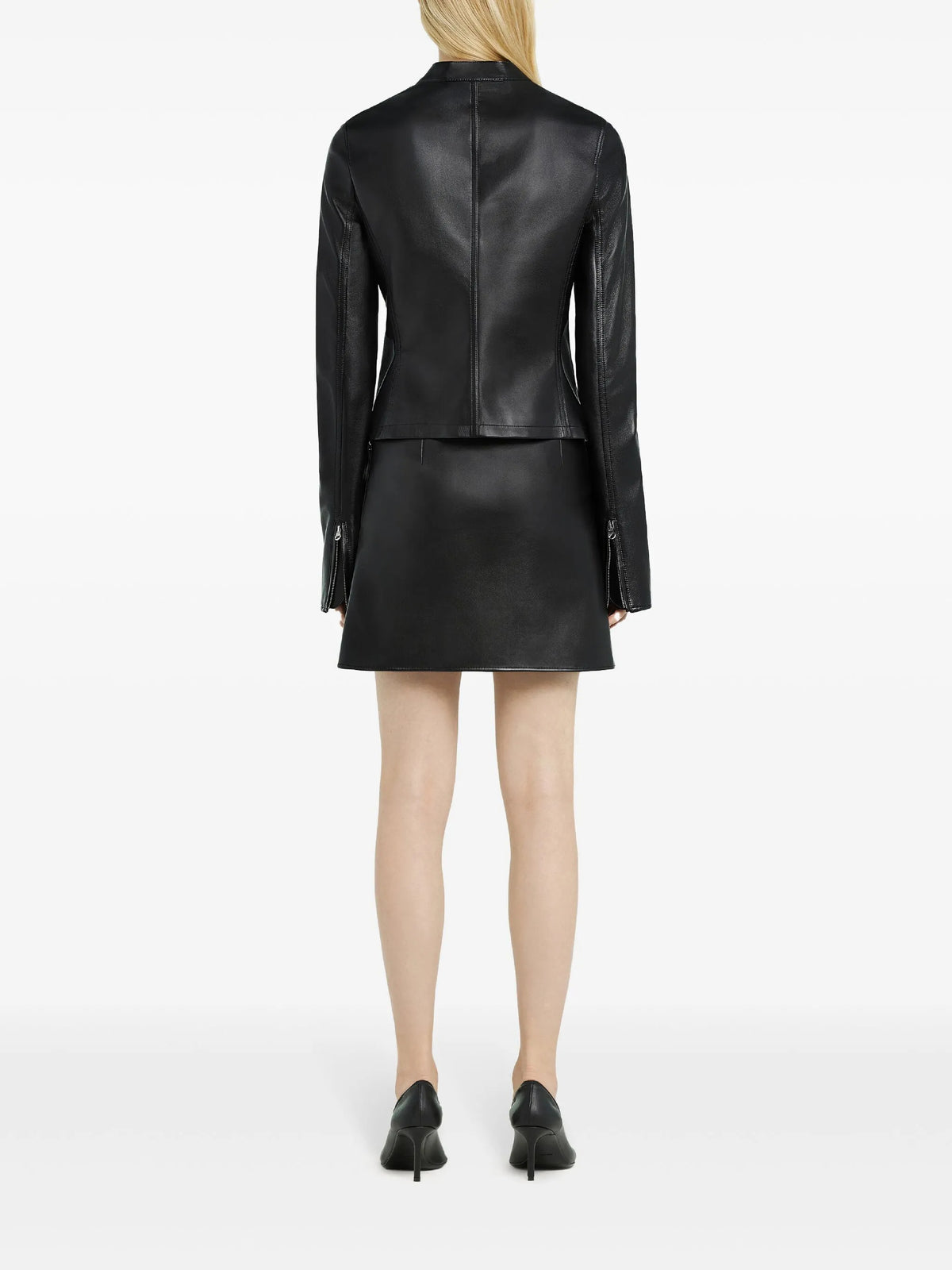 PRIX MARQUE : 280 / MINI JUPE HÉRITAGE EN CUIR