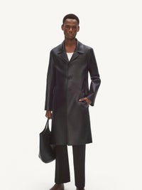 PRIX MARQUE : 900 / MANTEAU EN CUIR