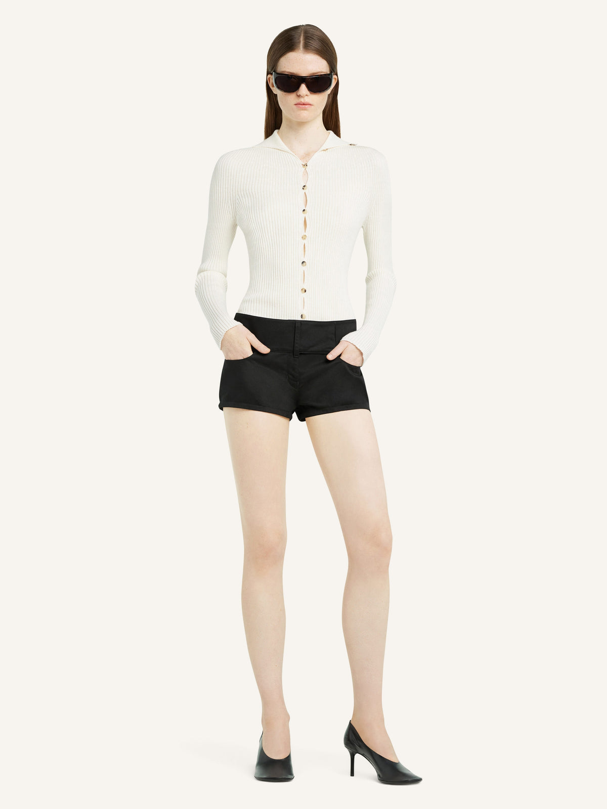PRIX MARQUE : 180 / CARDIGAN SOLAR EN MAILLE