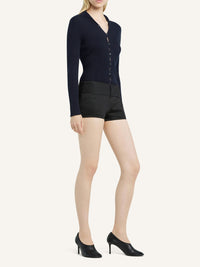 Cardigan Solar en maille - Navy