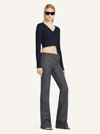 PRIX MARQUE : 180 / CARDIGAN SOLAR COURT EN MAILLE