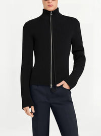 PRIX MARQUE : 180 / CARDIGAN ZIPPÉ CÔTELÉ