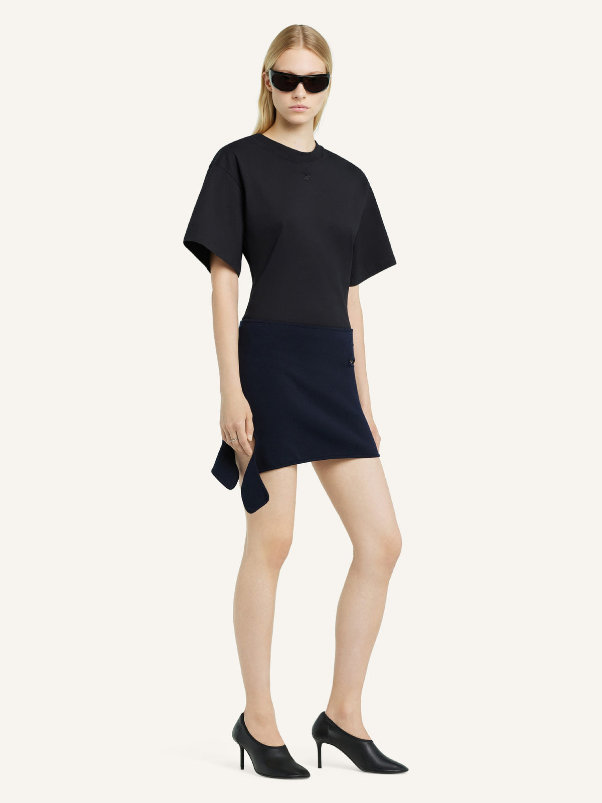 PRIX MARQUE : 150 / MINI JUPE LOOP EN MAILLE
