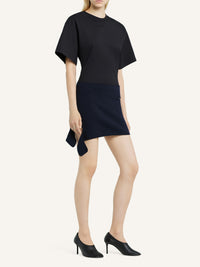 Mini jupe Loop en maille - Navy