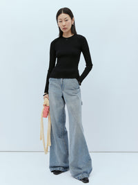 PRIX MARQUE : 140 / ELASTIC WRISTS RIB KNIT