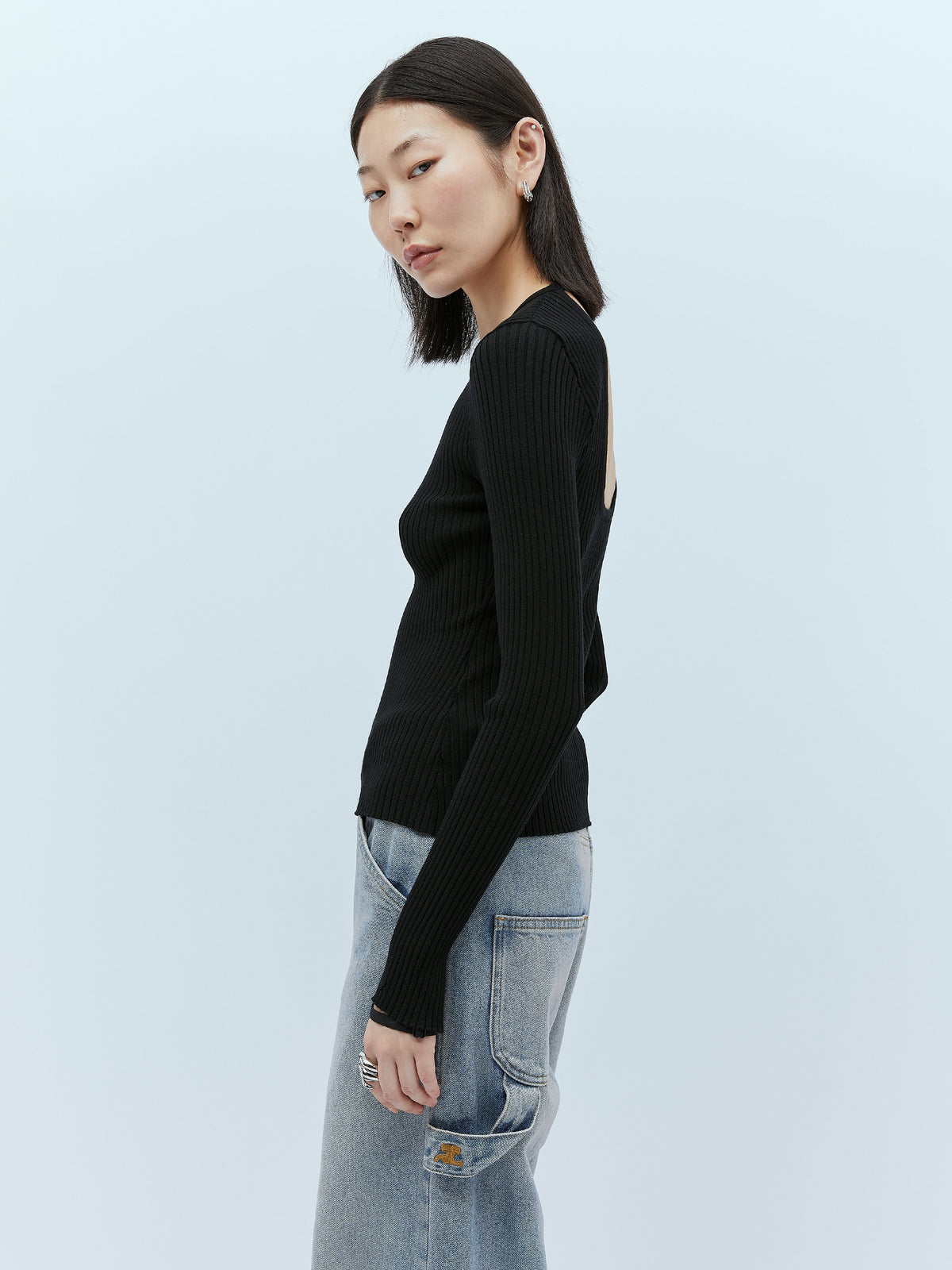 PRIX MARQUE : 140 / ELASTIC WRISTS RIB KNIT