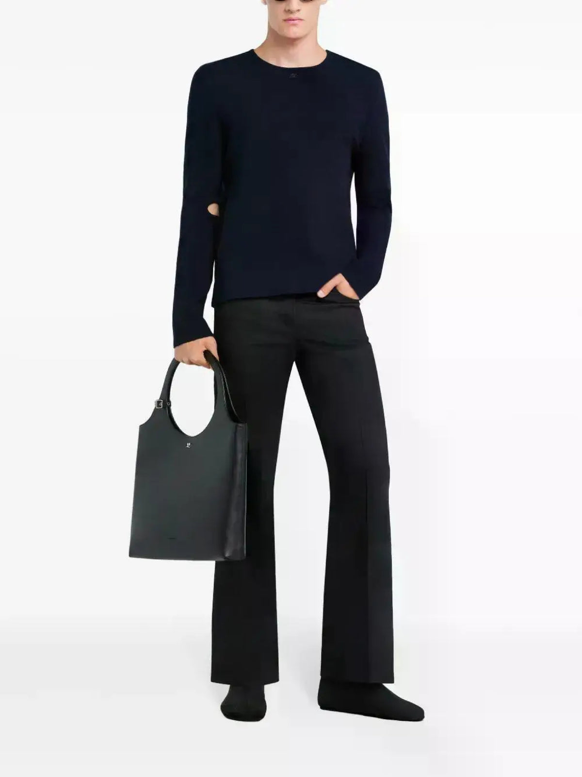 PRIX MARQUE : 140 / PULL CUT-OUT EN MAILLE